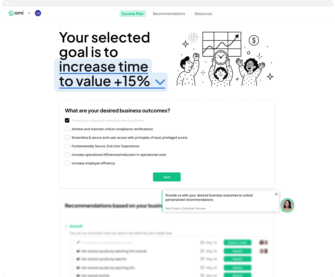 Success Plans: Turn Customer Goals into a Live, Data-Driven Roadmap