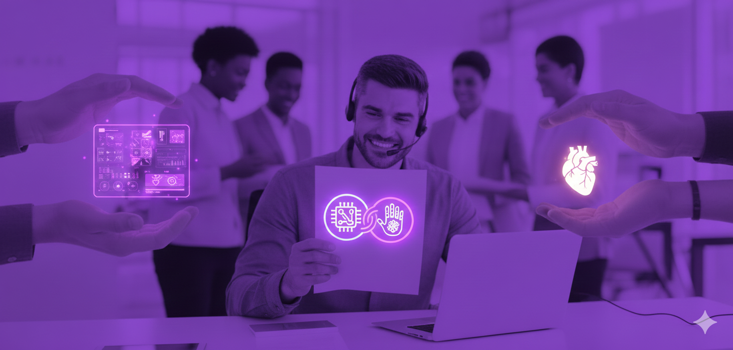 How to Blend AI Automation with the Critical Human Touch in High-Value CS