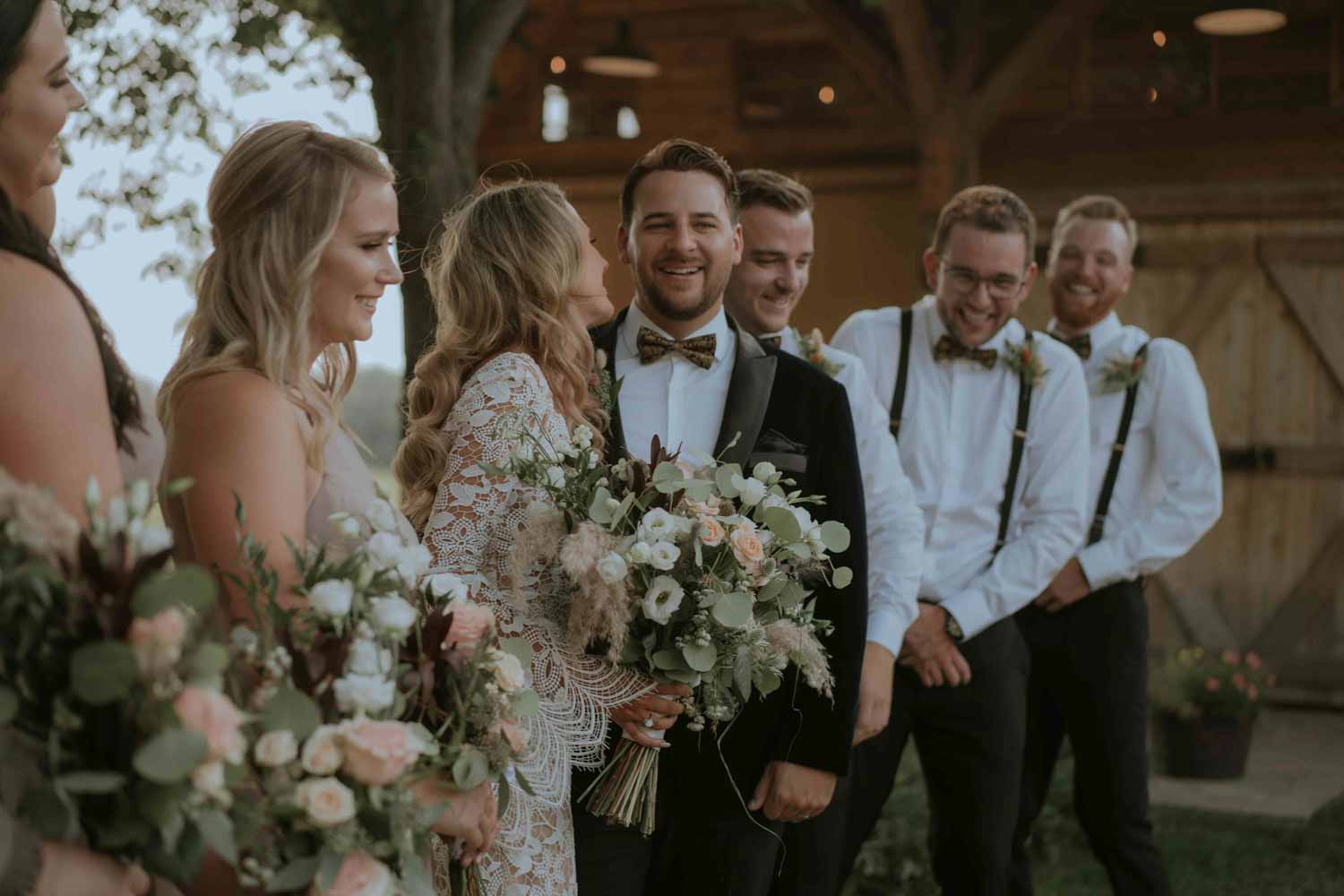 Coutts Centre for Western Canadian Heritage Wedding Bridal Party