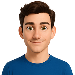 Ai agent photo of young man