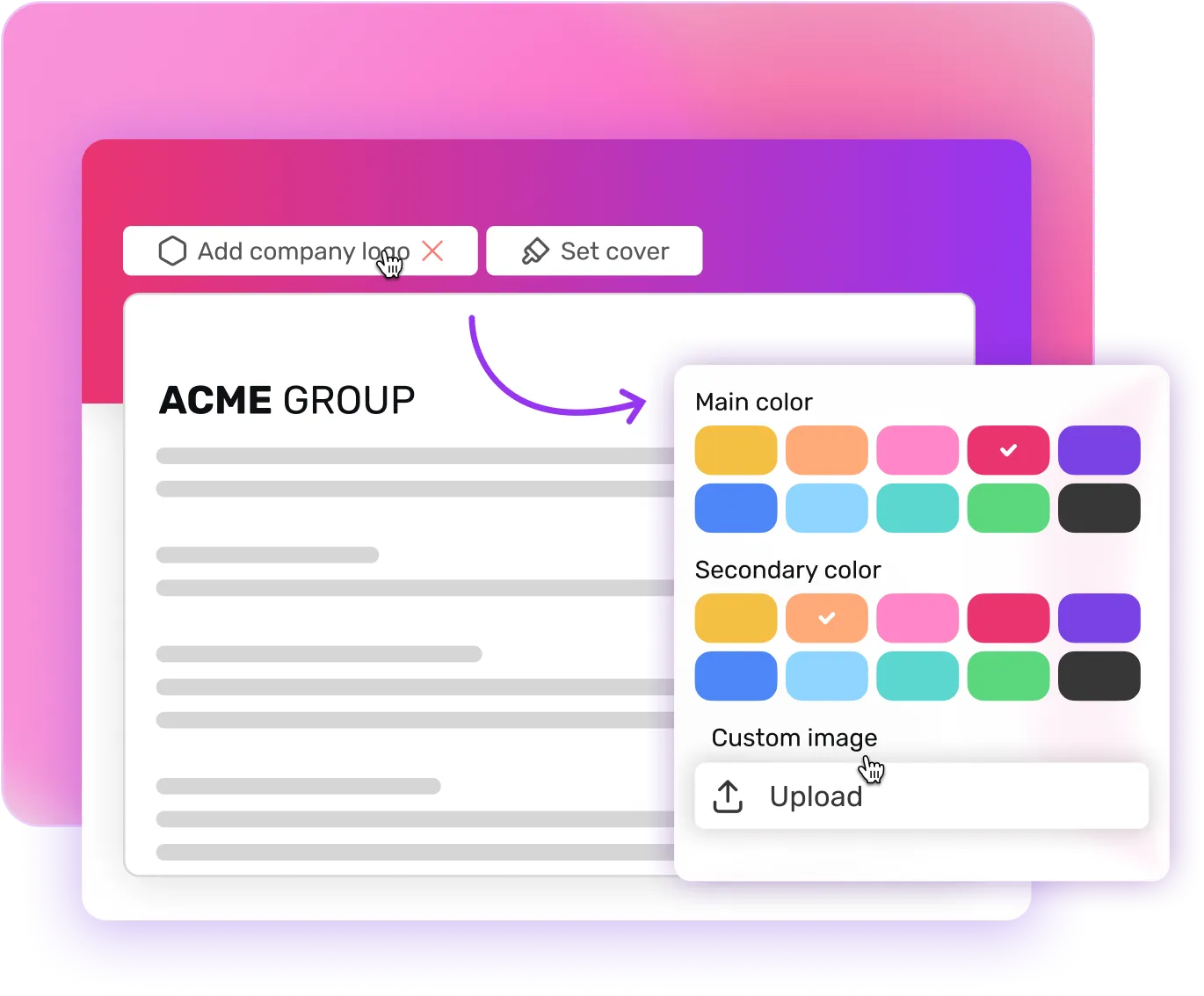 Make the form brand unique