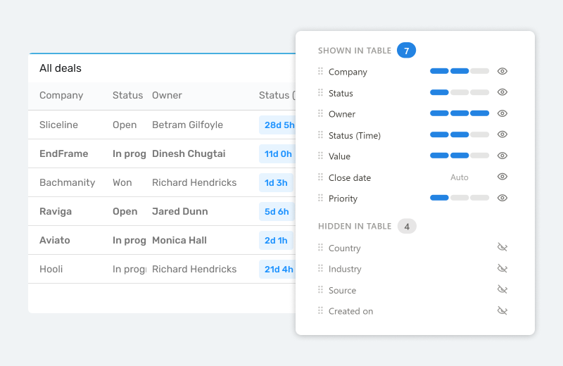 A rebuilt list widget, a new column picker & more
