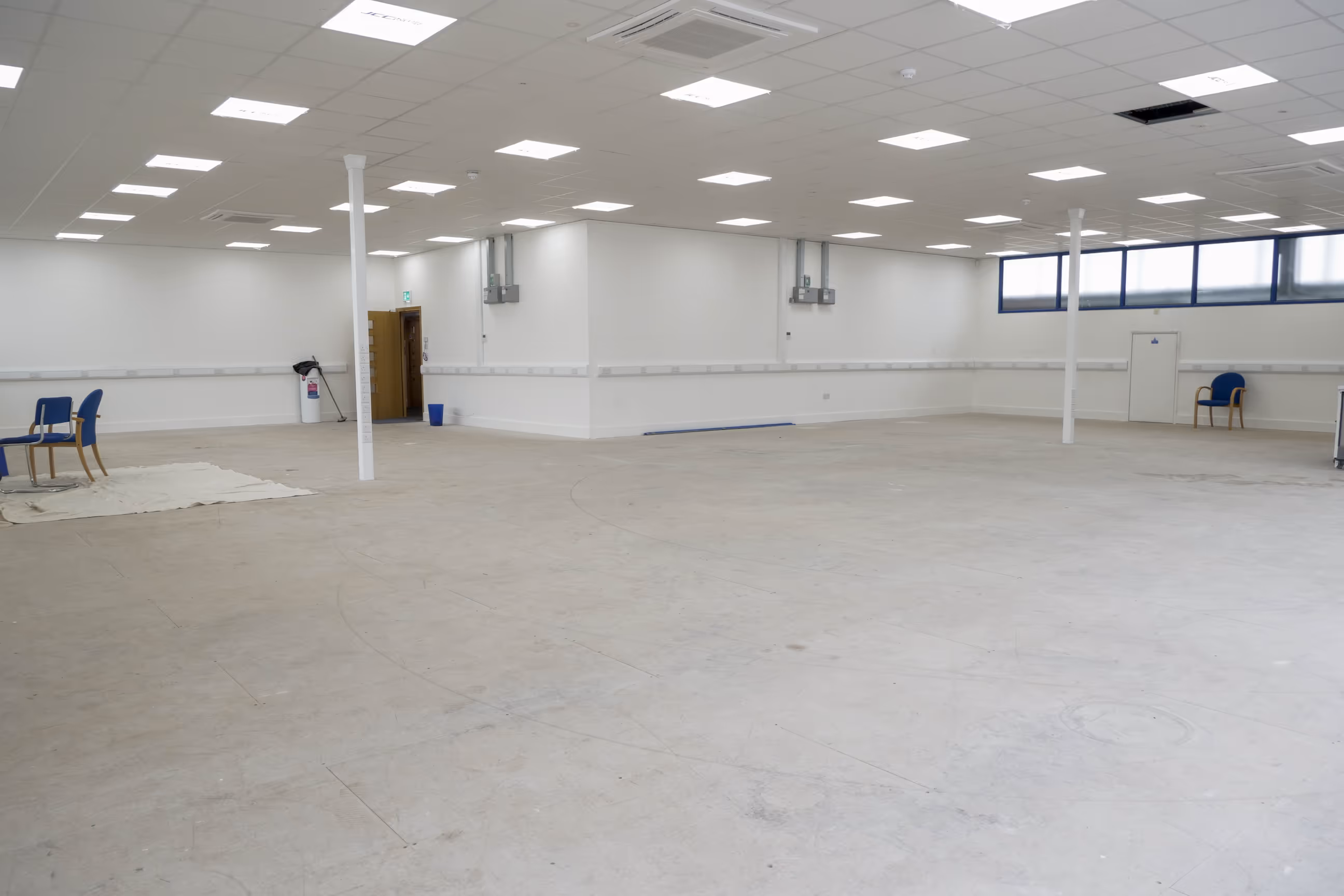 An example of light industrial space for rent at the WBC in Chelmsford