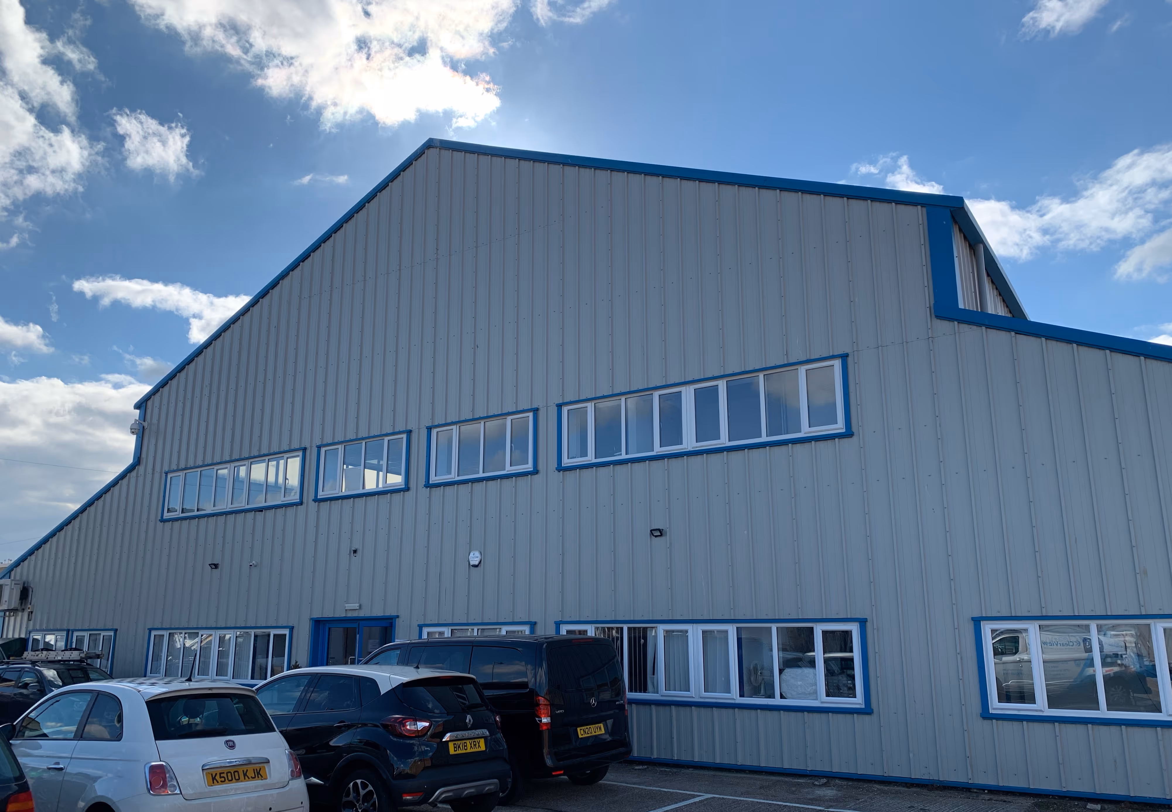 The back of the Widford Business Centre, Currently home to Clearview Communications LTD