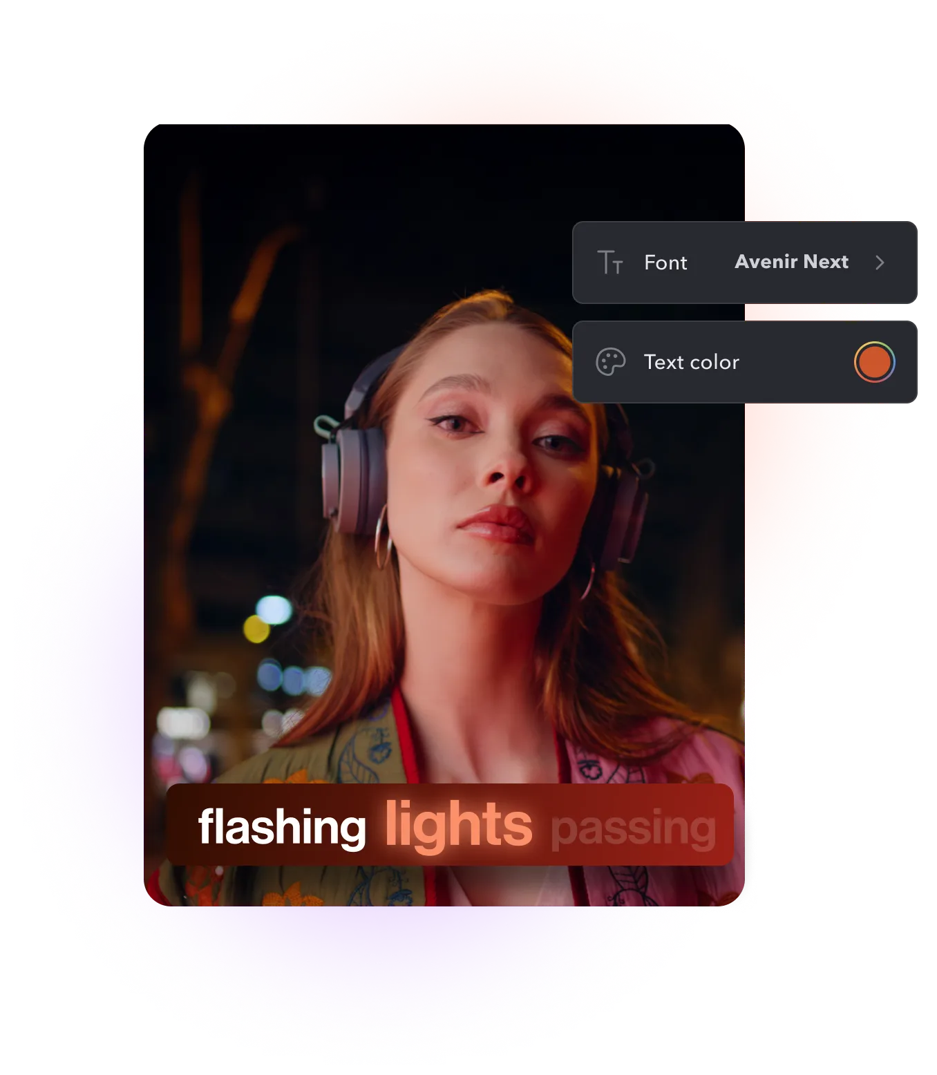 AI Music Video Generator — Captions