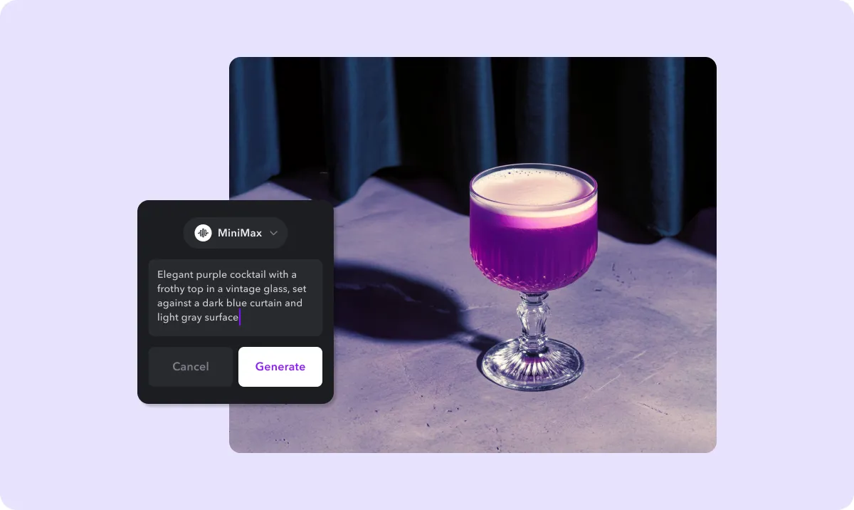 A screenshot of an AI image tool with a ‘write prompt’ box.