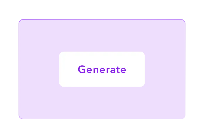 A “Generate” button. 
