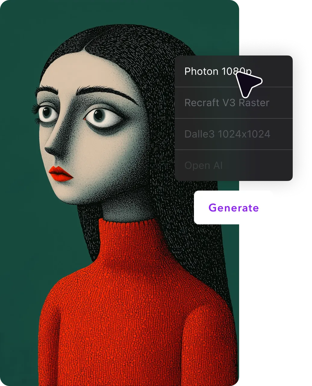 AI-generated artwork created from a text prompt.