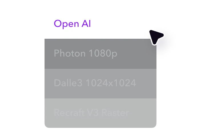 A cursor hovering over an AI Art model