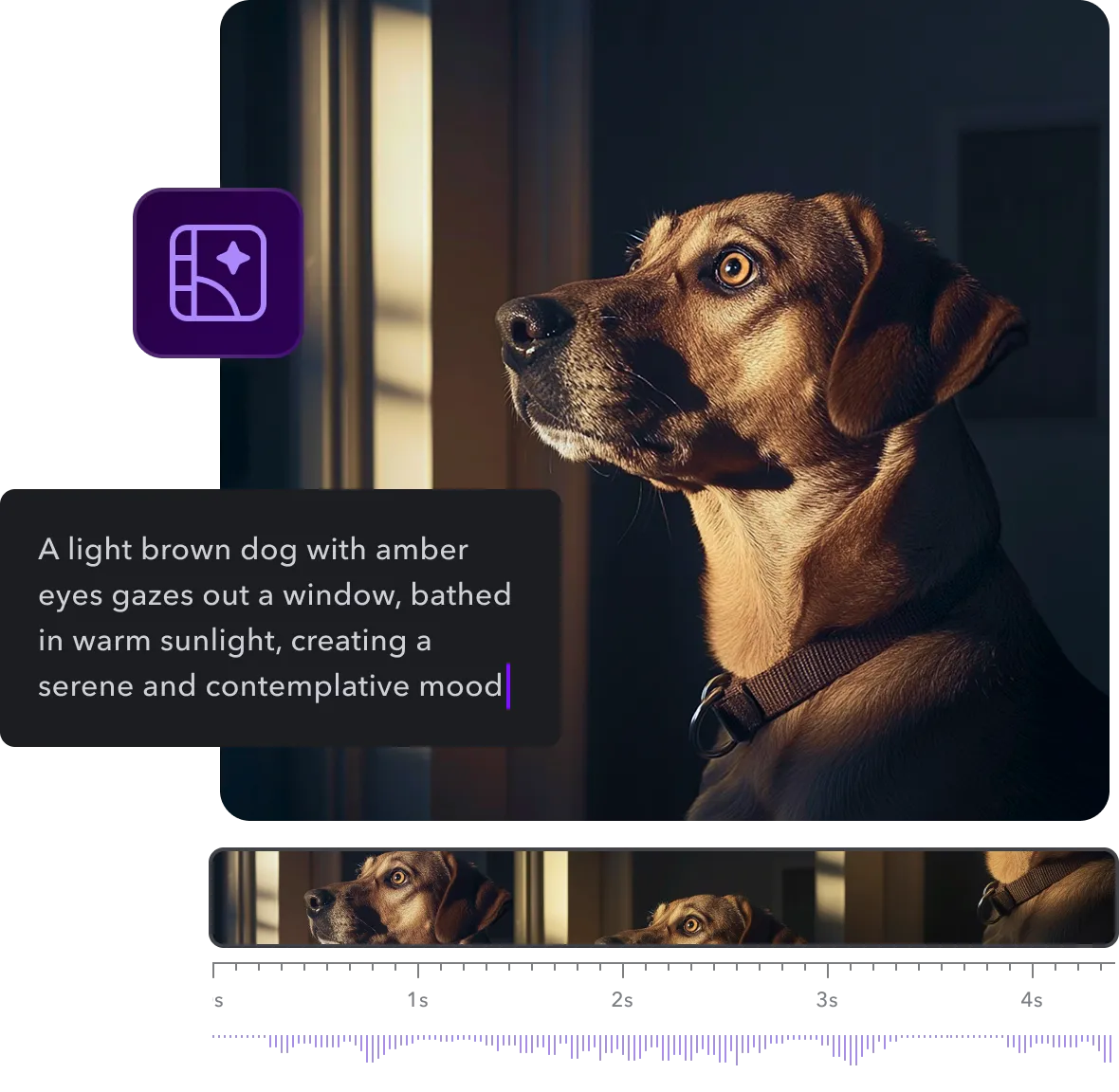 An AI-generated image showcasing a customizable prompt menu, allowing users to tailor the visual output.
