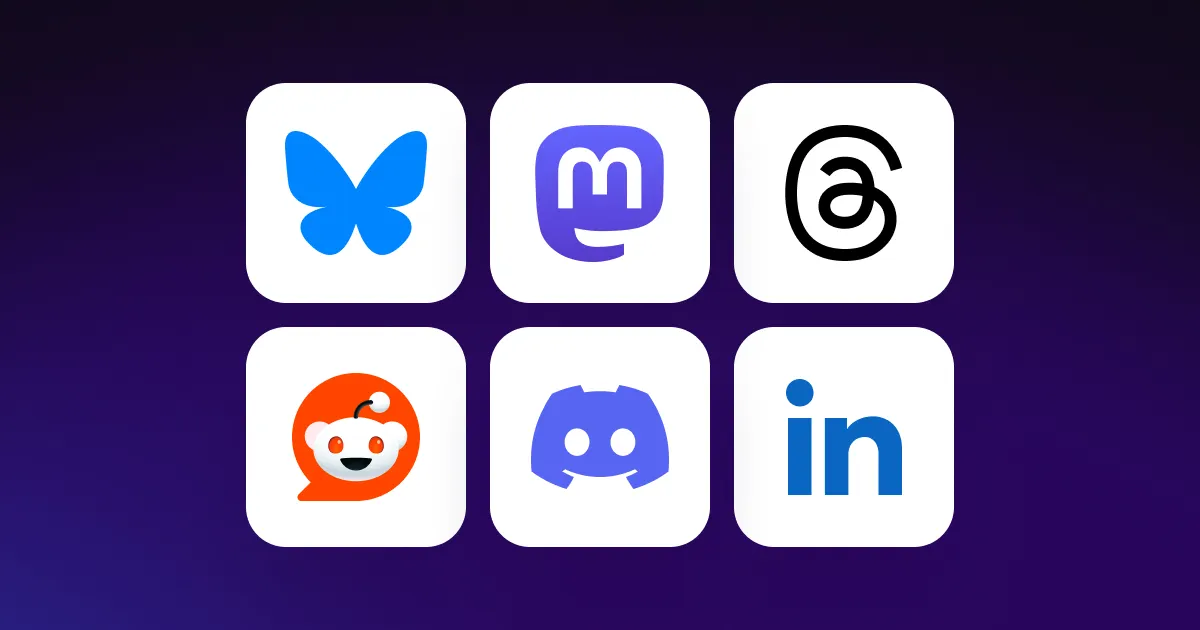 An image featuring various logos of Twitter/X alternatives. 
