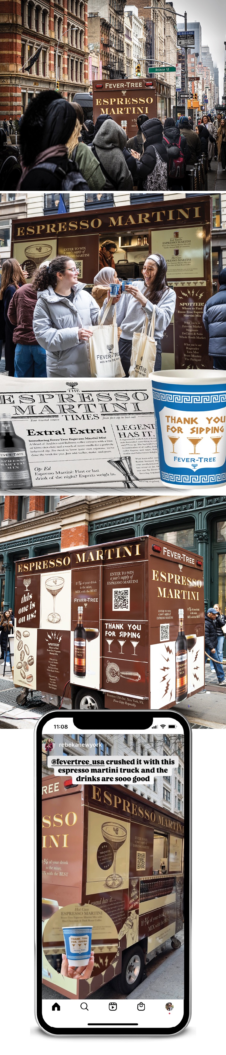 A grid of slides showing branding and style guide for Grocery Shopii