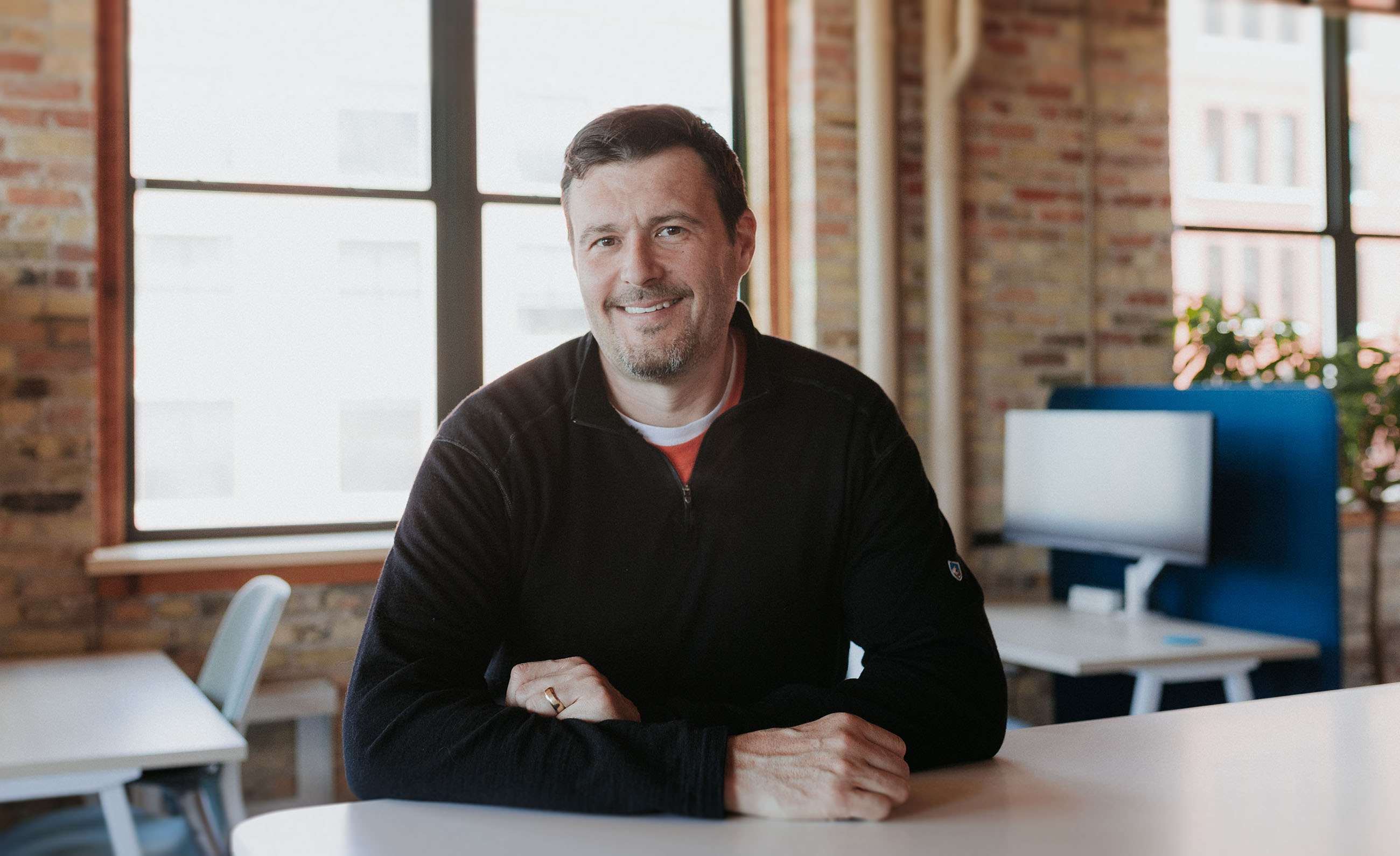 Ted Billups at the office