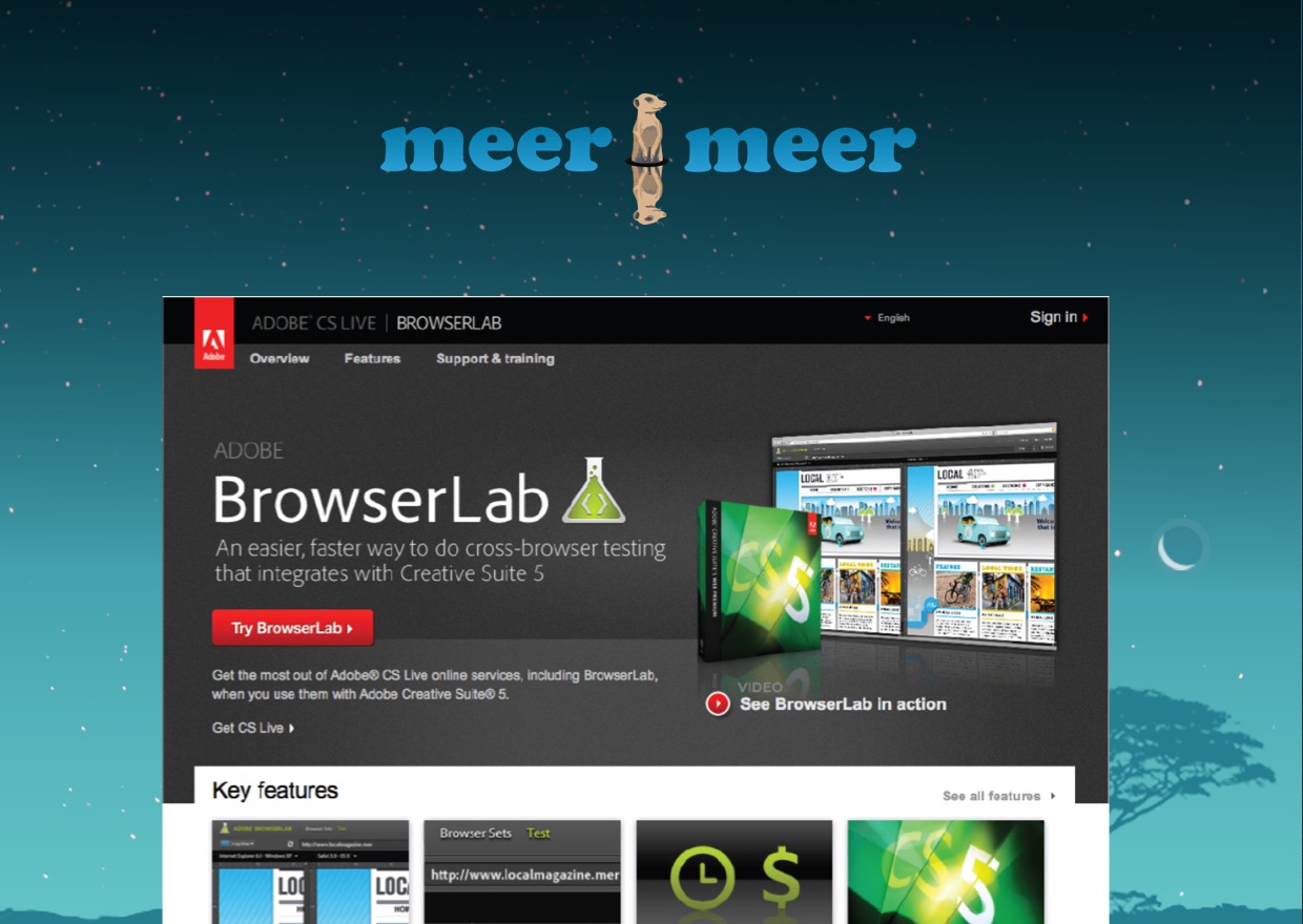 meermeer Adobe BrowserLab website testing
