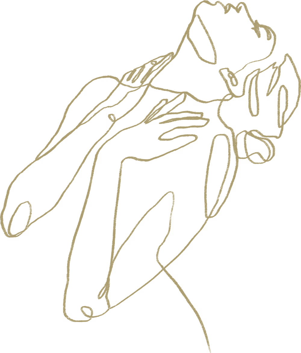 Female line drawing