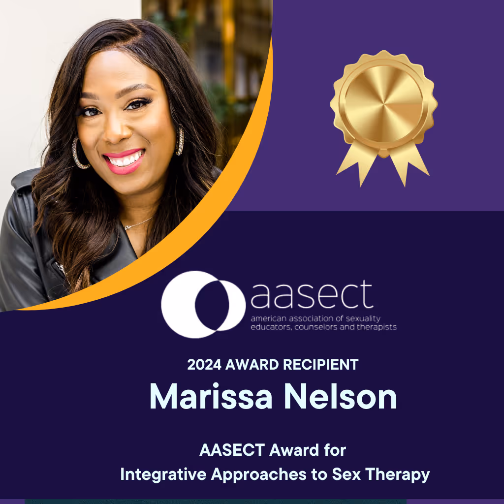 Marissa Nelson - 2024 AASECT Awardee for Integrative Approaches to Sex Therapy
