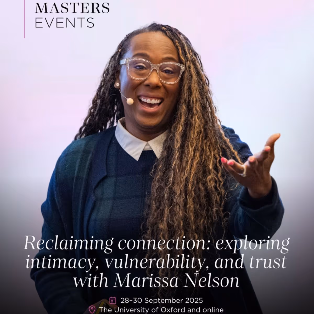 Marissa Nelson speaks at Oxford University