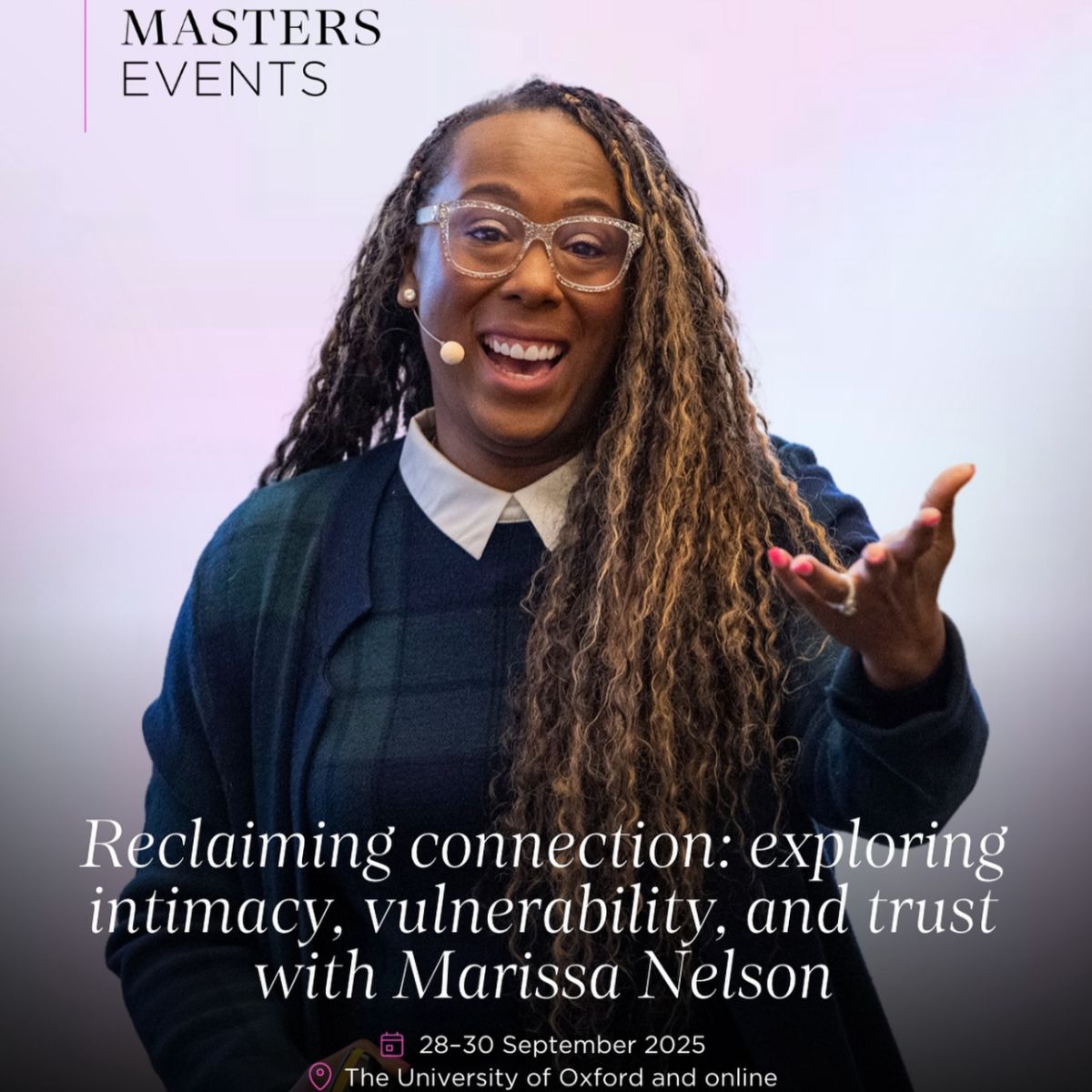 Marissa Nelson speaks at Oxford University