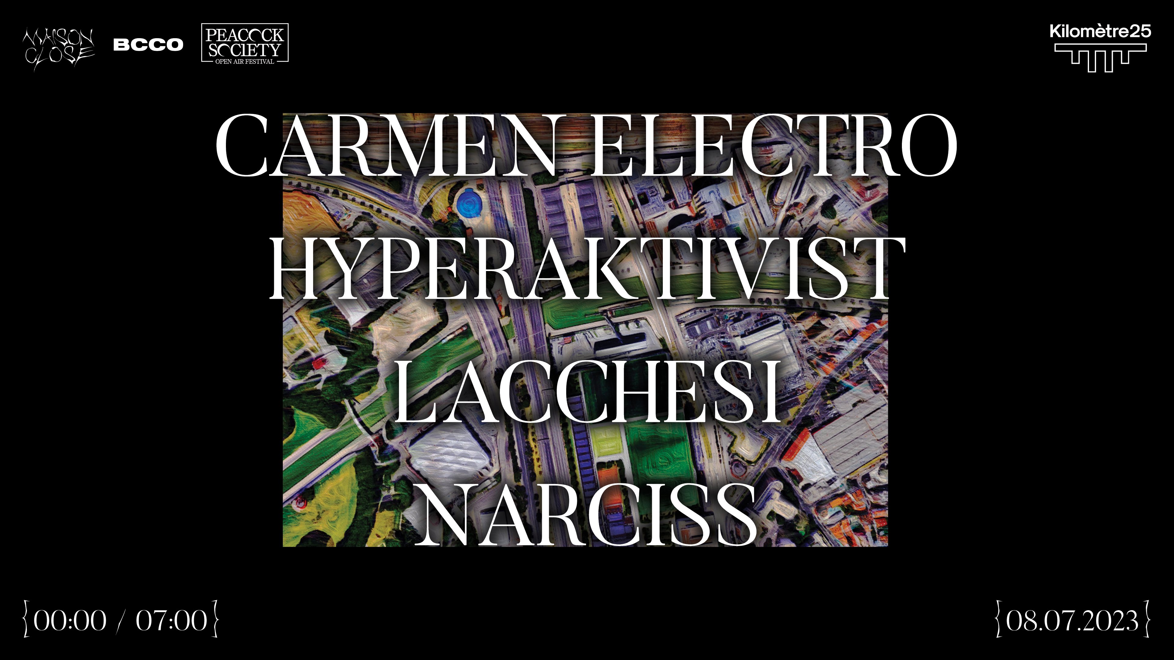 MAISON CLOSE X BCCO : AFTER PARTY OFFICIEL PEACOCK