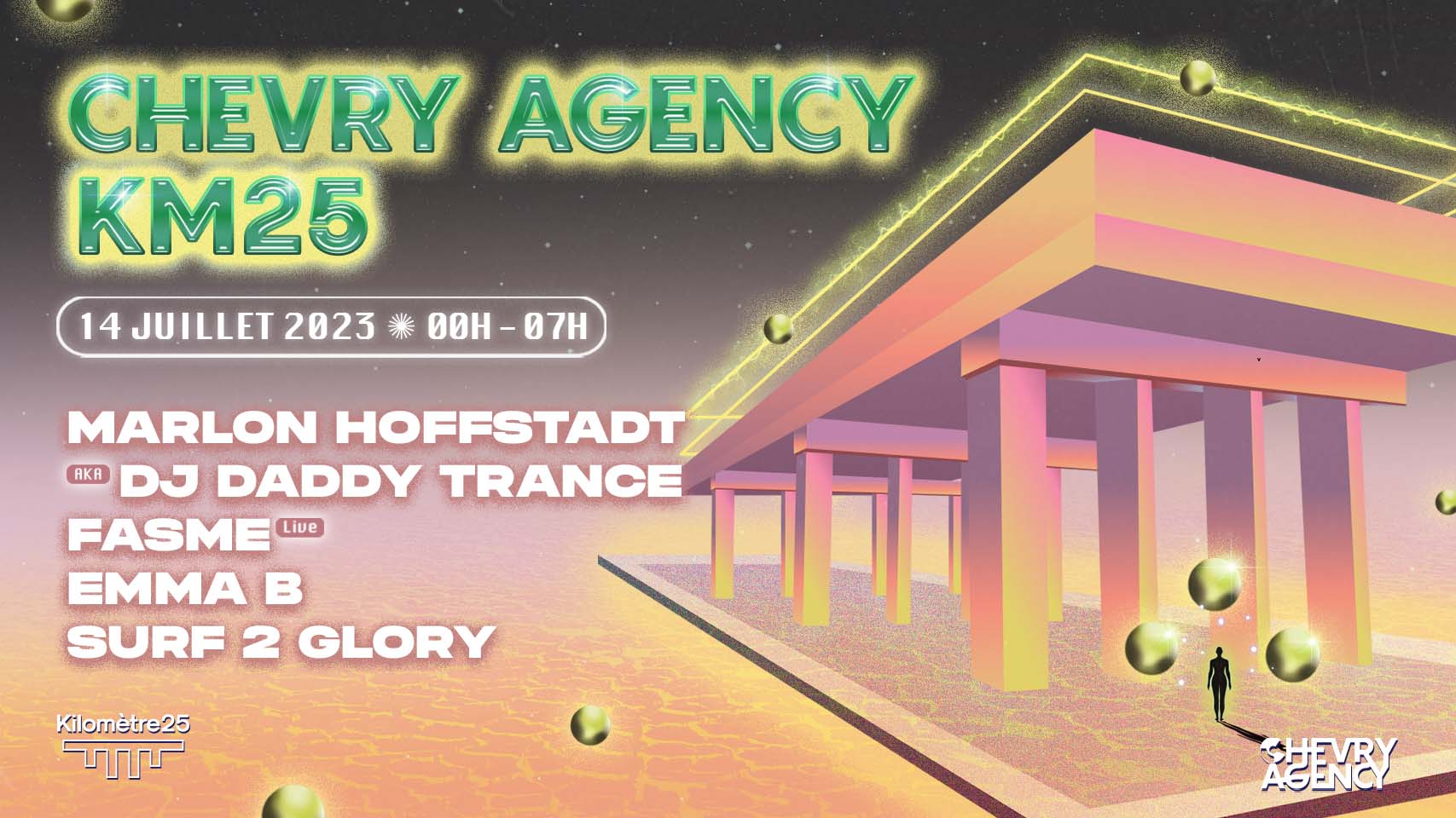 CHEVRY x KM25 : MARLON HOFFSTADT, FASME, SURF2GLORY & EMMA B