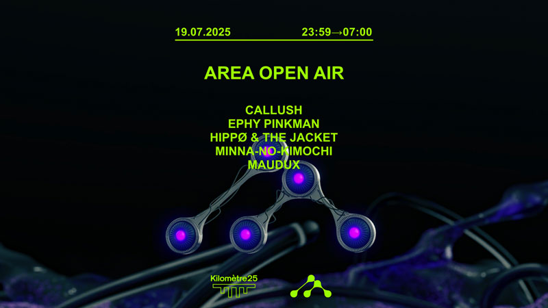 AREA OPEN AIR: EPHY PINKMAN, HIPPØ & THE JACKET, CALLUSH