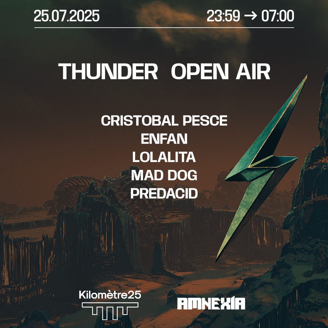 THUNDER : MAD DOG, CRISTOBAL PESCE, ENFAN, PREDACID 