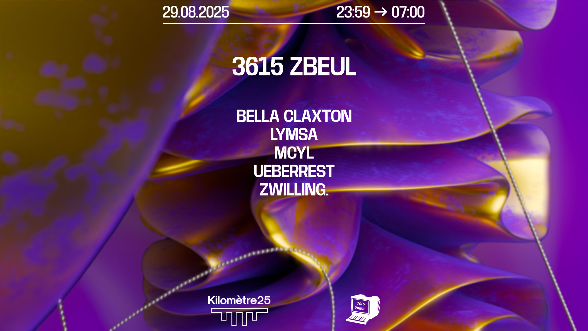 3615 ZBEUL : ZWILLING, UEBERREST, BELLA CLAXTON, MCYL