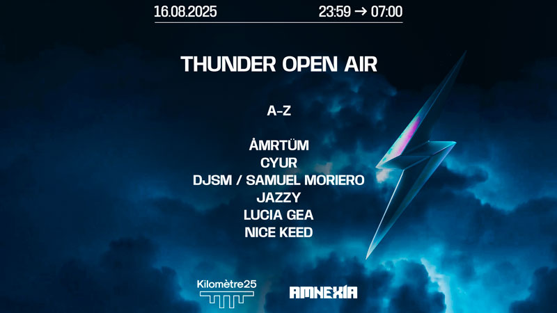 THUNDER : JAZZY, NICE KEED, ÅMRTÜM, CYUR, LUCIA GEA