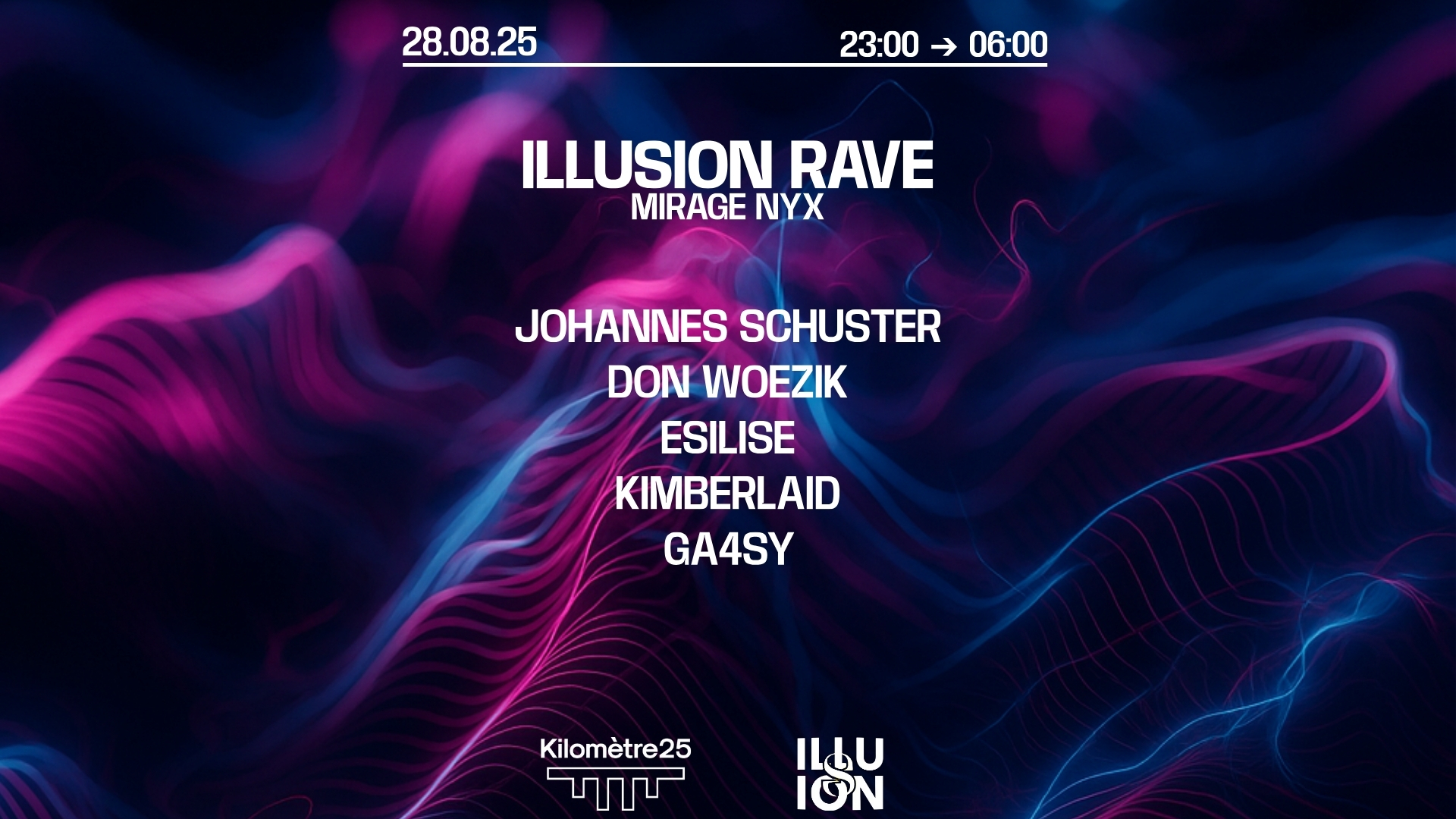 ILLUSION : JOHANNES SCHUSTER, DON WOEZIK, ESILISE, GA4SY