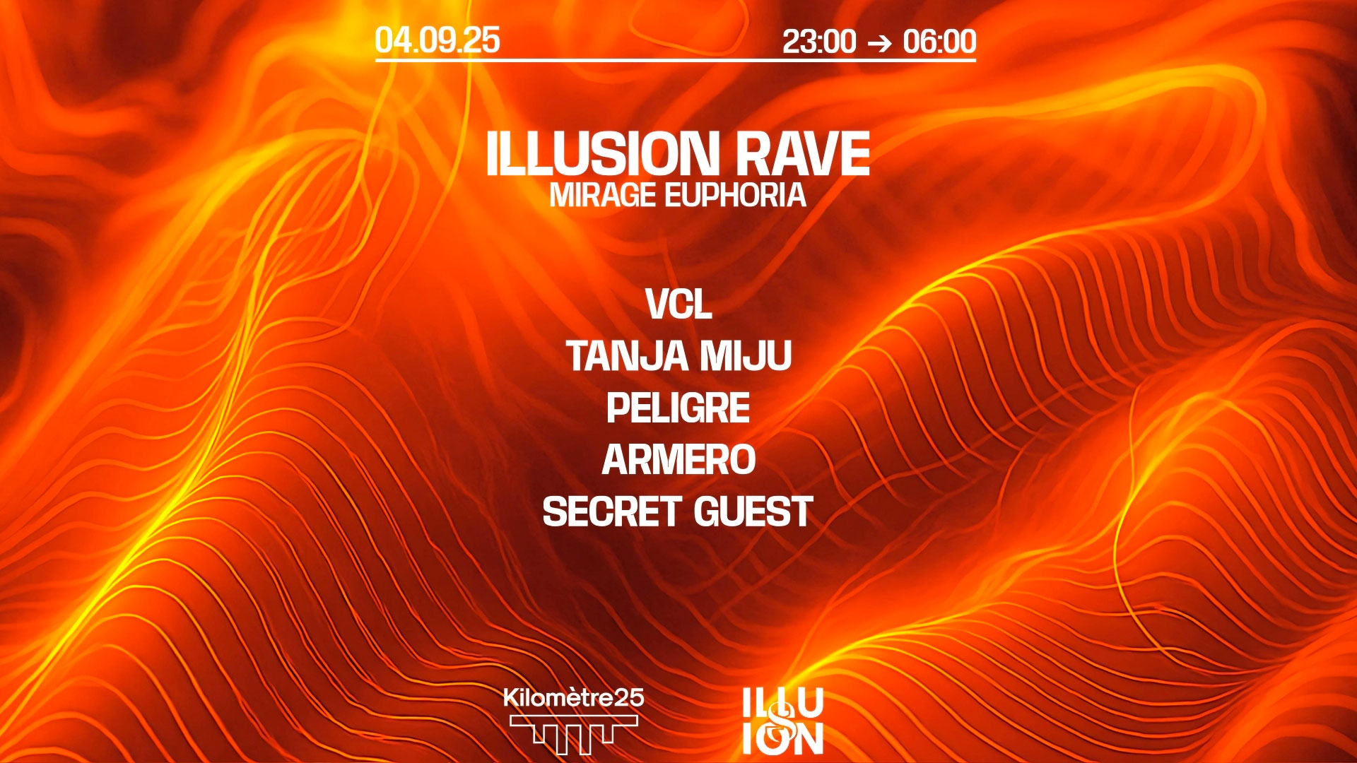 ILLUSION : PELIGRE, VCL, Tanja Miju, ARMERO & more