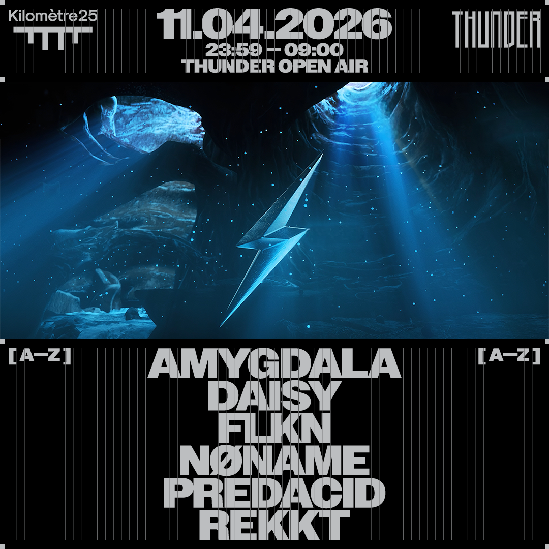 THUNDER : REKKT, FLKN, NØNAME, AMYGDALA, DAISY