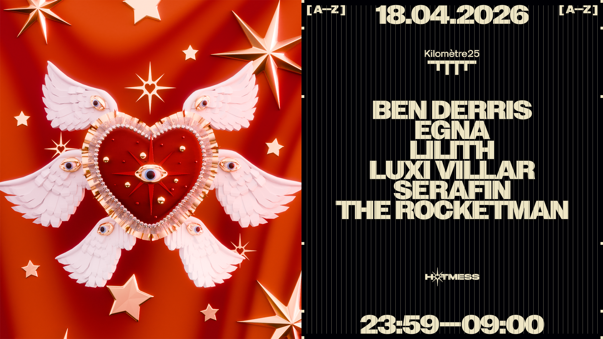 HOTMESS : THE ROCKETMAN, SERAFIN, BEN DERRIS, KHELI & more