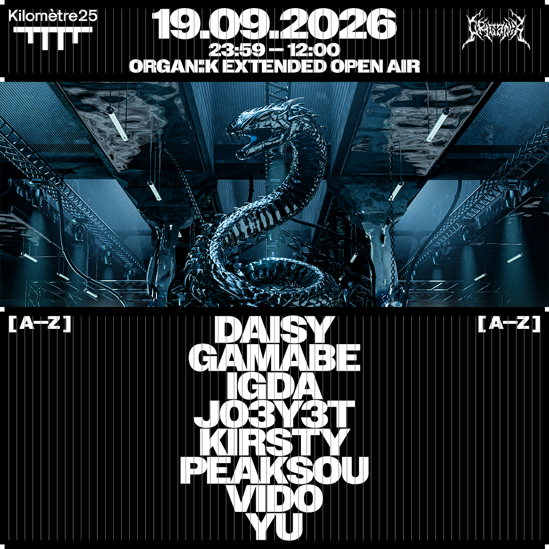 ORGANÏK : IGDA, JO3Y3T, KIRSTY, VIDO & More