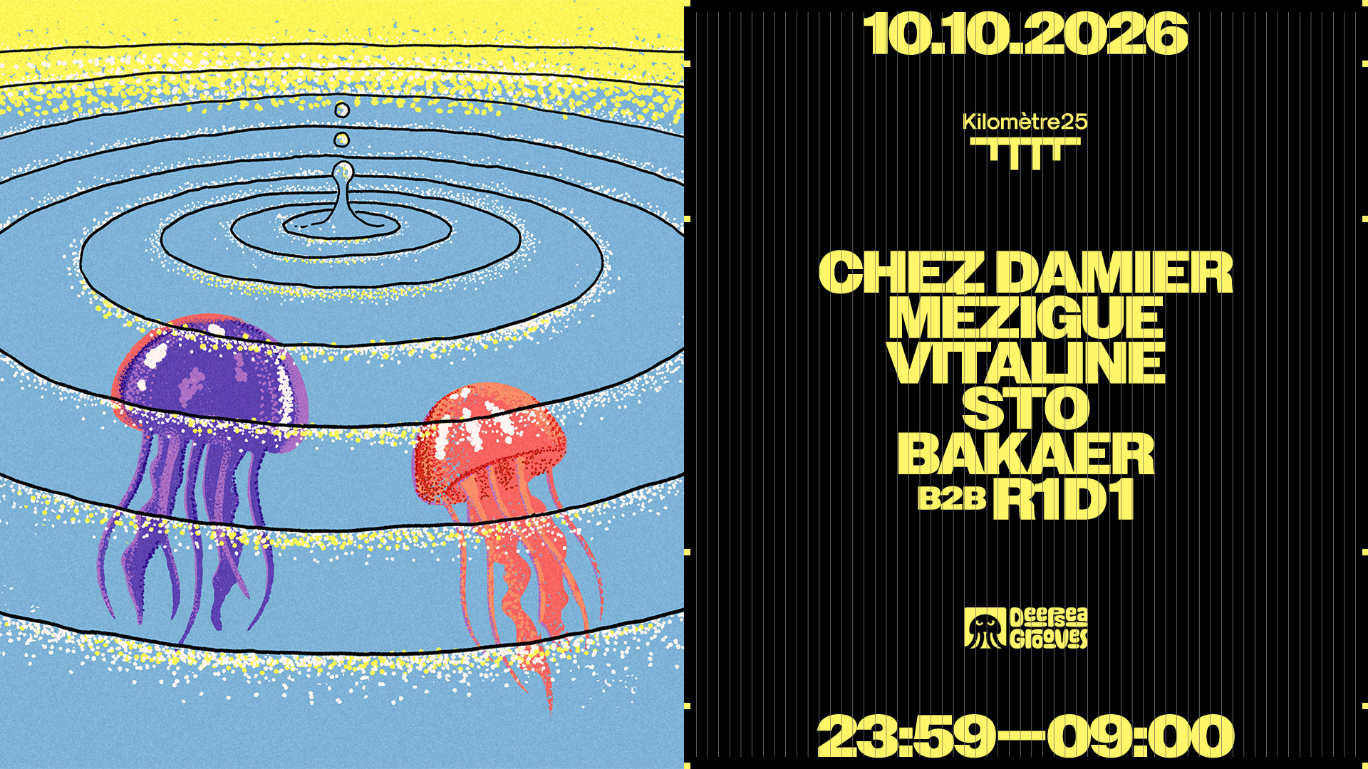 Deepsea Grooves : Chez Damier, Mézigue, Vitaline & more