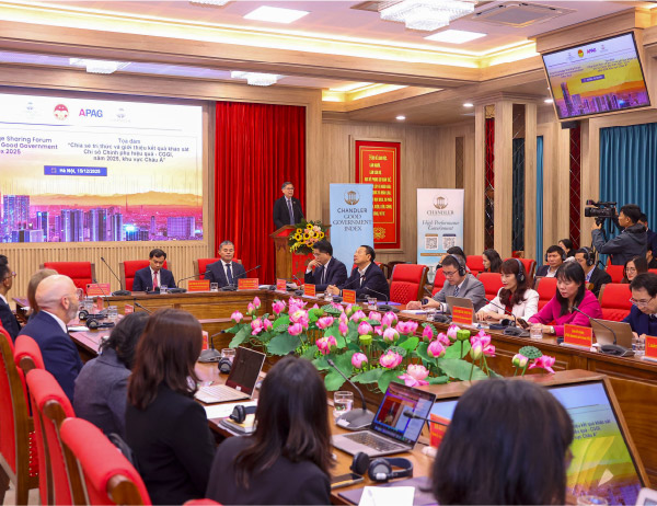 CIG Co-hosts Asia Regional Forum on the Chandler Good Government Index 2025 in Viet Nam