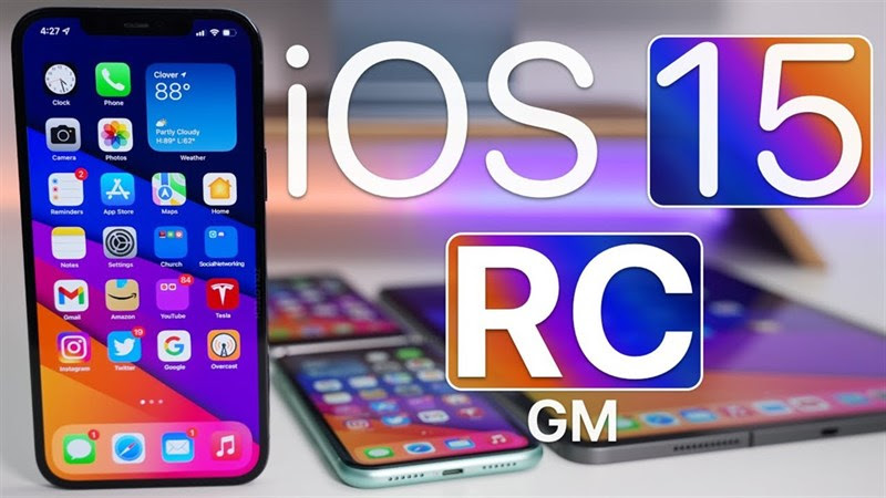 cập nhật iOS 15 chính thức