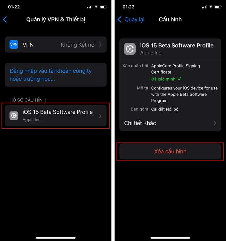 cập nhật iOS 15 chính thức