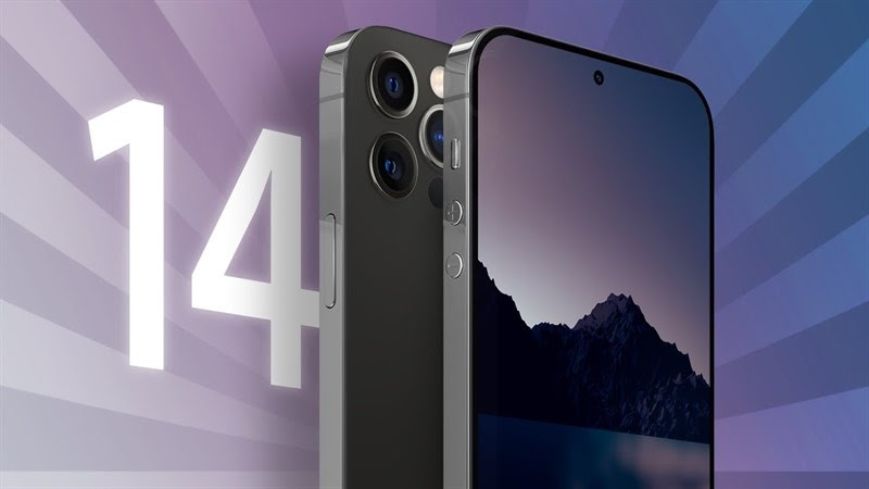 Thiết kế render iPhone 14 Pro Max
