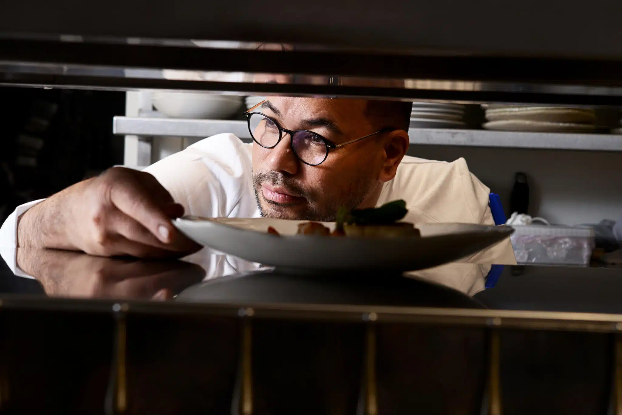 Plat cuisine française bistronomique