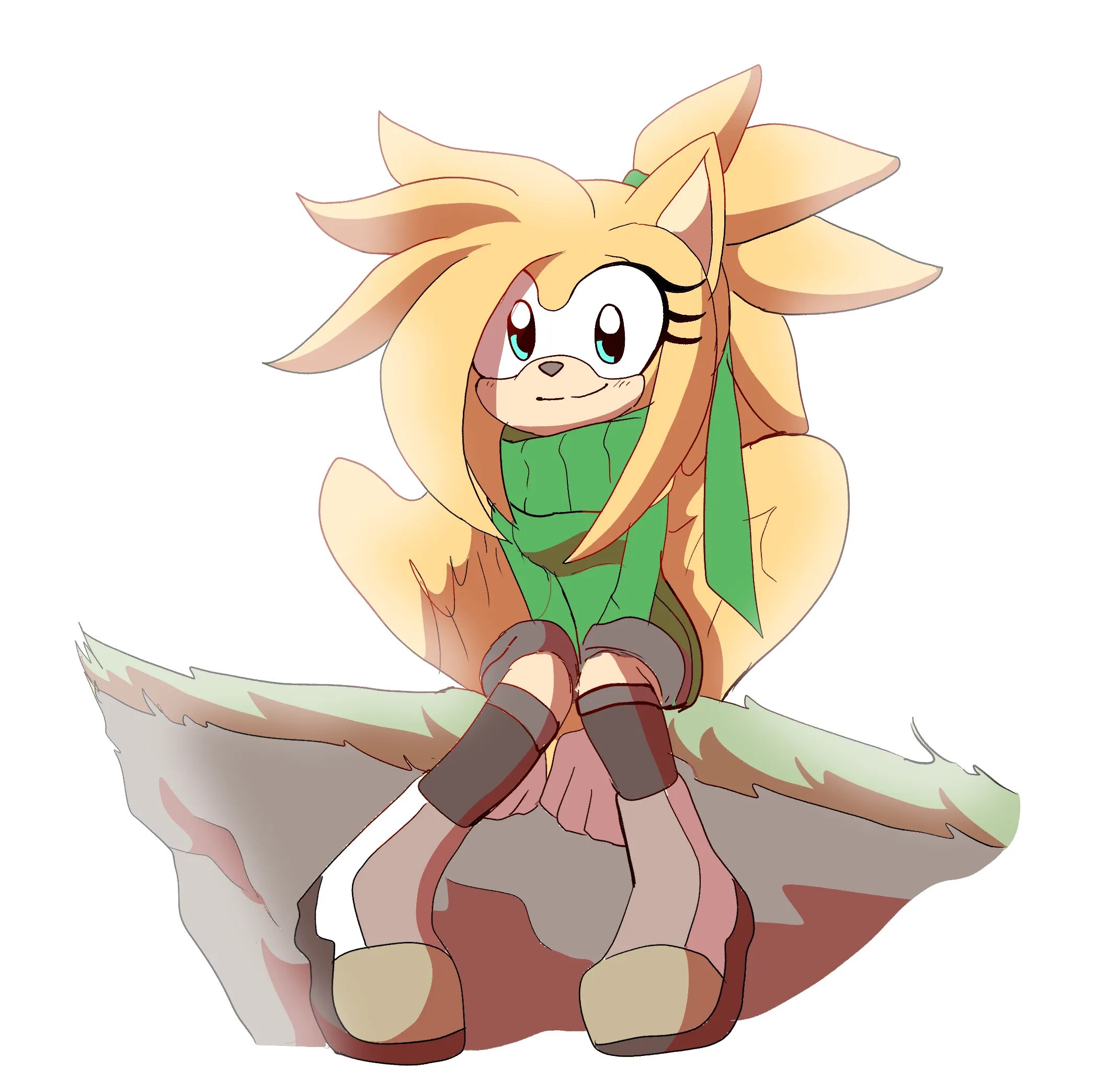 Art of Viro as a Sonic Character