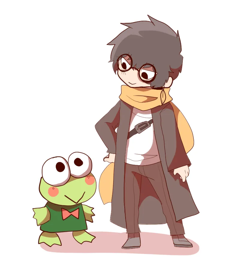 Art of Ochi with Keroppi