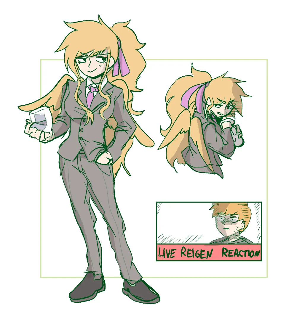 Art of Viro as Reigen Arataka