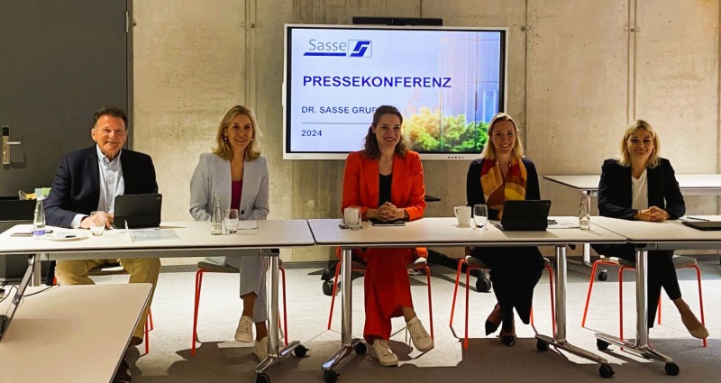 Die Pressekonferenz 2024 der Dr. Sasse Gruppe