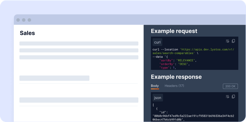 API