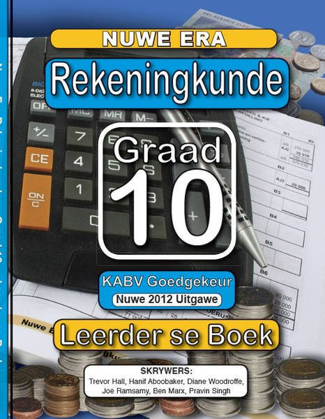 Nuwe Era Rekeningkunde Graad 10: Leerder se Boek