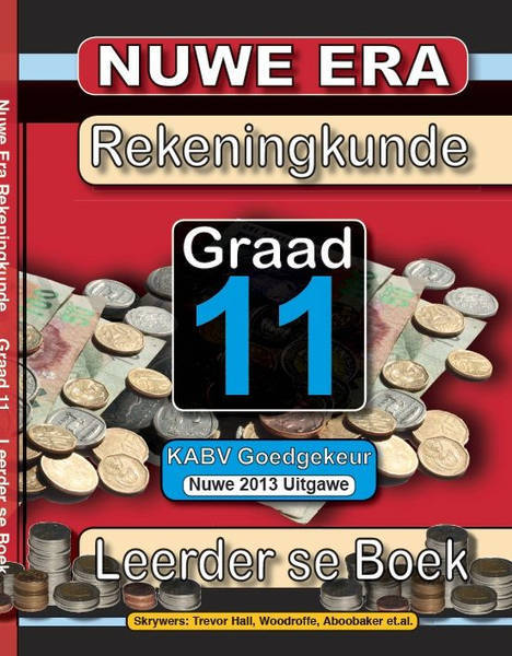 Nuwe Era Rekeningkunde Graad 11: Leerder se Boek