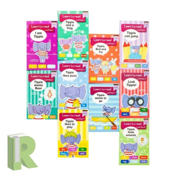 Learn to read Level R- Boxset 10 Tippie