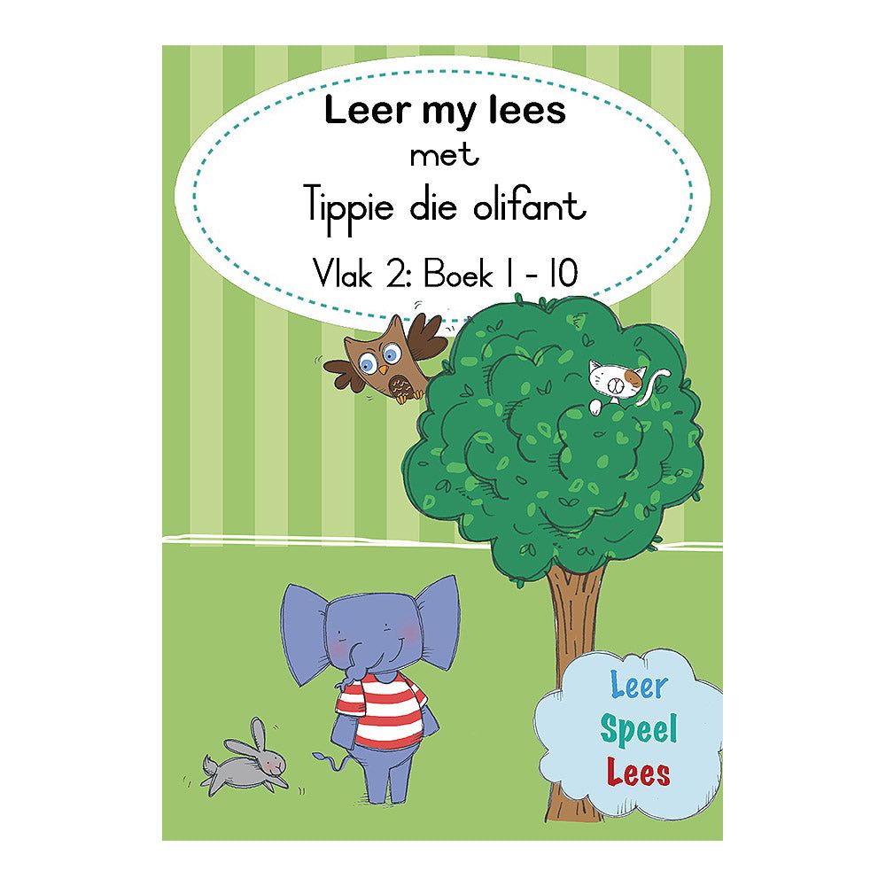 Graad 2: Leer my lees: Tippie Vlak 2 Boekpak 10