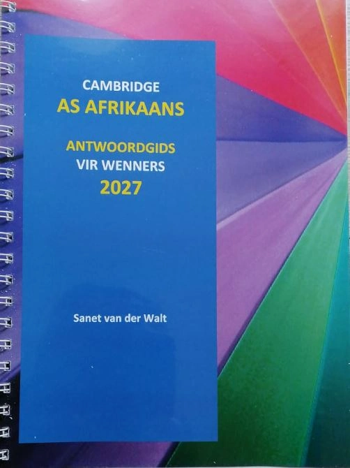 AS Afrikaans Antwoordgids vir wenners 2027 Sanet van der Walt