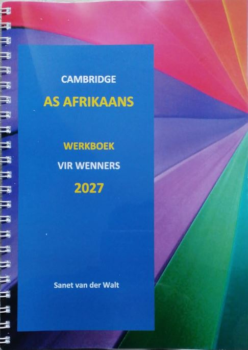 AS Afrikaans Werkboek vir wenners 2027 Sanet van der Walt
